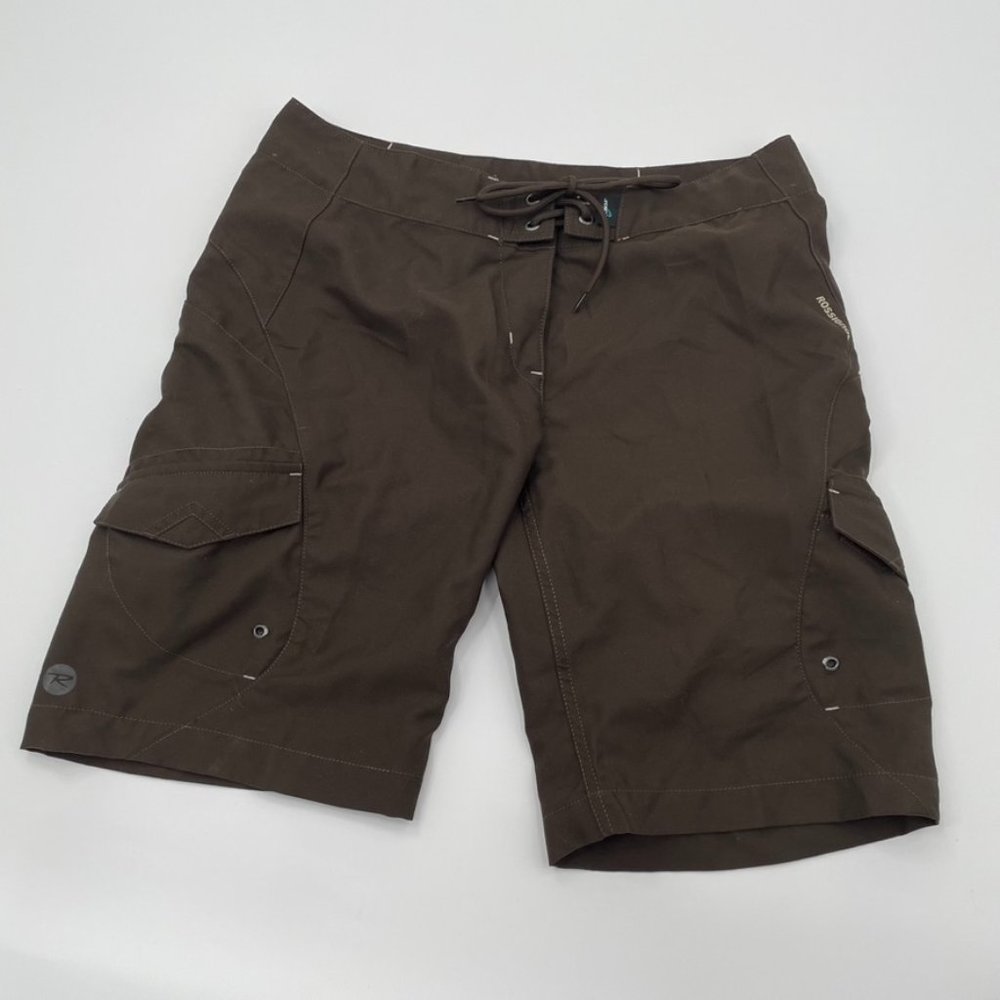 Rossignol Mens Brown Board Shorts Swim Suit Skater Shorts  Size Small S  NEW